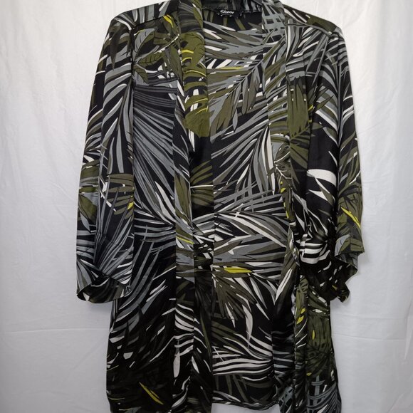 ETAM FLORAL PRINT BELTED ROBE - Picture 8 of 8